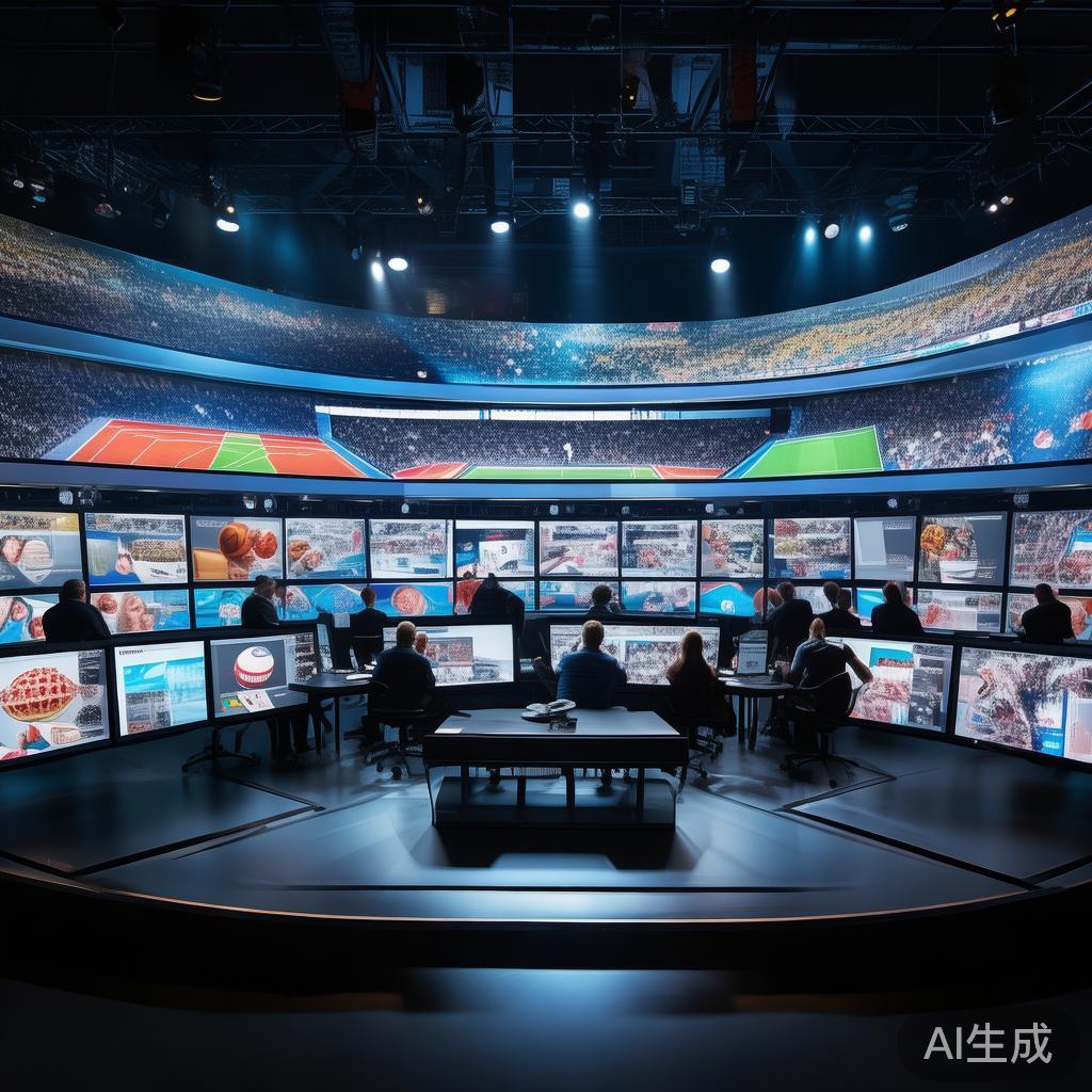 其核心竞争力在于高品质的直播技术和全面的赛事覆盖,