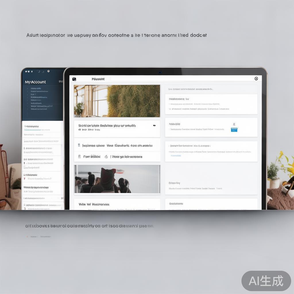 账户管理
进入“我的账户”页面，修改个人信息，绑